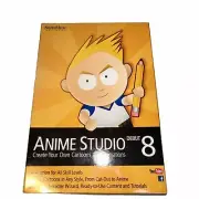 Smith Micro Anime Studio Debut 8 (Retail,1 User) - Full Version for Mac, Window…