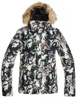 Roxy Jet Ski Snow Jacket - True Black Superlights - New