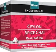 Dilmah Exceptional Ceylon Spice Chai, 40 Grams