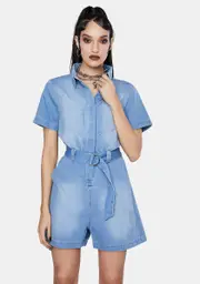 [Nana Judy] Karla Denim Romper