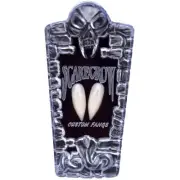 Scarecrow Werewolf / Vampire Extra Long SABRE Fangs / Teeth - Halloween Dress Up