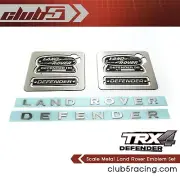 1/10 Scale Metal Emblem for RC4WD Gelande II Defender D90 / D110, TRX-4 Defender