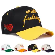 Embroidered Unisex Love Rose Baseball Cap Adjustable Outdoor Sun Hat