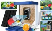 Smart Bird Feeder with Camera,2.5K HD Bird Watching Camera with AI Dark Blue
