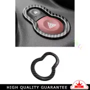 Mergency Light Switch Control Trim For Mercedes Benz SMART 15~2018 Carbon Fiber (for: Smart)