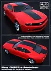 Chevrolet Camaro 2010-2015 Over-The-Top Solid Style Racing Stripes (Choose Color