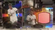 2022-23 Panini Select Vini Jr. Silver Prizm Jumbo Swatch Jersey Relic LOT (2)