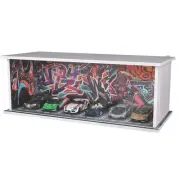 1:64 Car Model Display Case with Lights for Hot Wheels,Matchbox Cars,Diecast ...