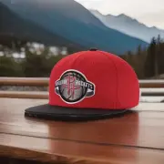 Houston Rockets Men’s Mitchell & Ness Two Tone Wool SnapBack Hat Cap Red/black N