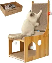 Double Layer Cat Scratching Board, L Shaped