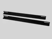 Rack Mount Supporting Rails L-Shape 1 Pair Server Cabinets/Racks 15"