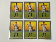 2020 Pete Alonso Turkey Red Lot x6 New York Mets