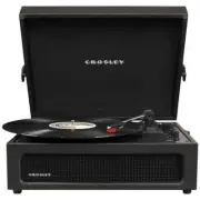 Crosley Voyager Bluetooth Portable Turntable Black for 33 1/3, 45 or 78 RPM