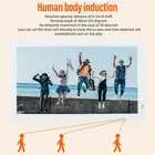 Digital Photo Frame 22in Body Sensing Video Picture Playback Music Clock Cal Fit