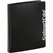 Colourhide Ring Binder PP 2D 25mm A4 Black Box 12 Folder
