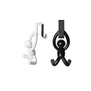 Umbra Buddy Over The Door Hooks Set of 4 Kitchen Cabinet Clothes Towel Hanger