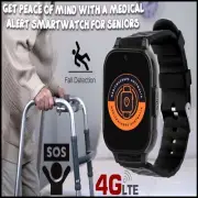 Personal Medical Alarm Watch for Seniors Elderly SOS Button GPS Fall Detection