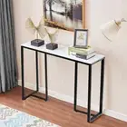 White Marble Console/ Hall Table