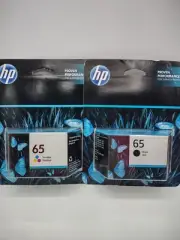 HP 65 Ink Cartridge Set Black Multicolor Exp 12/23 4/23