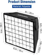 Foldable Softbox Diffuser with Grid for NEEWER NL660 LED Video Light Panel.AU
