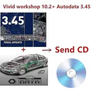 Newest Version Auto.data 3.45 And Vivid Workshop 10.2 Auto Repair Software + Install Video Guide+ Re
