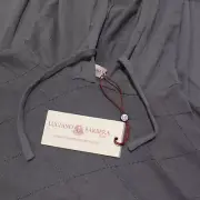 Luciano Barbera NWT Hooded Sweater Size 50 US Medium in Gray 100% Cotton