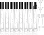 10Ml Glass Spray Bottle Perfume, Thick Glass Atomizer, Perfume Decanter Kit, Sma