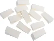 Ipetboom 12pcs Gradient Nail Sponges Fade Manicure Kit 50x25mm Triangle Shape for Manicure