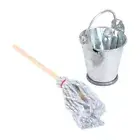 Play Washing DIY Accessory Toy Washing Machine Miniature Mop Bucket