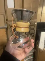 400ML Chemex Style Drip Coffee Maker