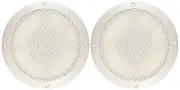 PQN Marine Waterproof Audio Speakers 6" Ultra Slim 4 ohm Boat RV ATV UTV Hot Tub