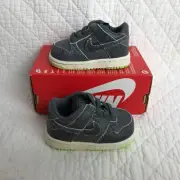 Nike Dunk Low SE (TDE) Shoes Toddlers Kids SZ 3C Iron Gray DQ6217-001