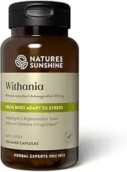 Nature's Sunshine Withania (Ashwagandha) 100 Capsules