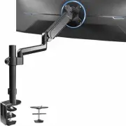 VIVO Single Monitor Arm Mount for 17 to 32 inch Screens - Mount, Black