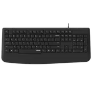 RAPOO NK1900 Wired Keyboard, Entry Level, Laser Carved Keycap, Spill-Resistant, Multimedia Hotkeys ~ NK1800 NK1900