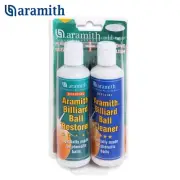 Aramith Billiard Ball Cleaner & Restorer in a Blister 8.4 fl.oz. bottles
