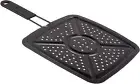Heat Diffuser Toaster Square Simmer Plate Stove Top Flame Guard Black 195x195mm+