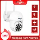 Hiseeu 3MP Wireless WiFi Security Camera Pan/Tilt 5X Zoom Camera Home/Outdoor