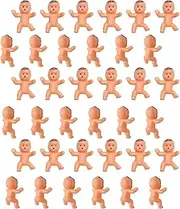36pcs mini plastic Babies for baby shower ice cube game party decorations baby toys