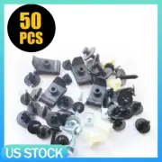 50X Engine Splash Shield Guard Undertray Cover Screws Kit For Toyota & Lexus