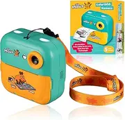 DieMaus Instant Camera for Children with Carry Bag - Easy to Use Camera for Instant Prints
