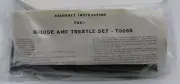 TYCO HO Scale BRIDGE and TRESTLE Sets # T909S -17 Piece Set, New
