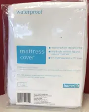 Target-Home Waterproof FULL Mattress Protector Cover - polyester top/vinyl back