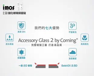 imos 點膠 2.5D 康寧 玻璃貼 保護貼 螢幕保護貼 iPhone13 mini (9折)