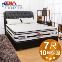 在飛比找momo購物網優惠-【美國名床BIA】Warm 獨立筒床墊-6×7尺特大雙人(涼