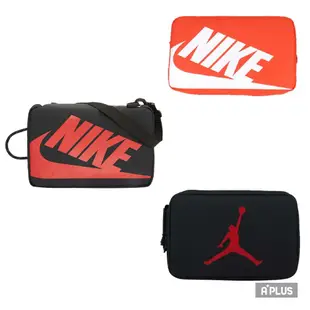 NIKE NK JORDAN SHOE BOX BAG 鞋袋 黑 橘紅 喬丹 仿鞋盒 爆裂紋 共三款