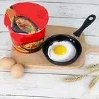 Hover to zoom 12 Cm Mini Frying Pan Non-stick Coated Iron Small Frying Pan With