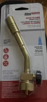 Mag-Torch brass Propane Pencil tip torch MT245C USA Made Wide Pencil Flame
