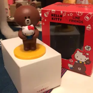 Hello kitty X Line Friend 公仔玩偶