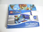 New Lego Legends of Chima Twin Sheet Set UNLEASH THE POWER New